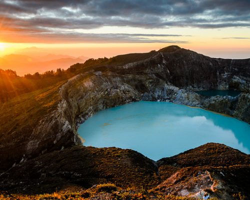 Kelimutu Lake on flores