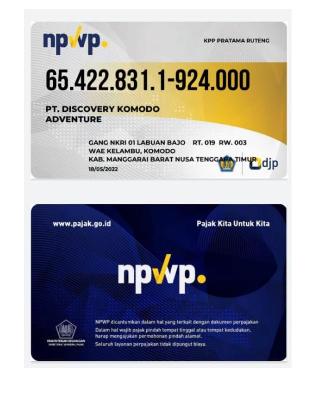Gov Tax Discovery Komodo Adventure