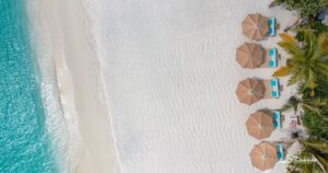 white sand